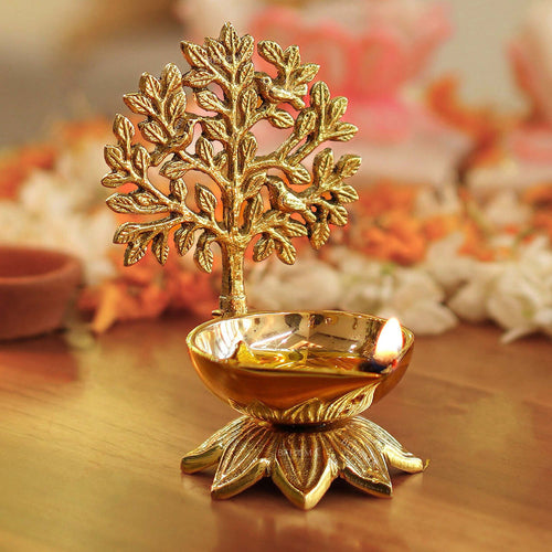 Brass Kalpvriksh Diya