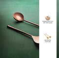 Rose Gold Serving Set of Two