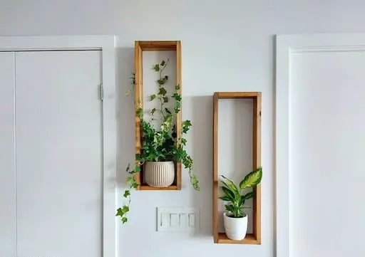 OVIL DECO Rustic Wall-Mounted Wooden