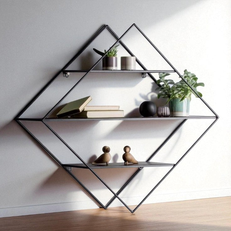 OVIL DECO Modern Iron Square wall decor