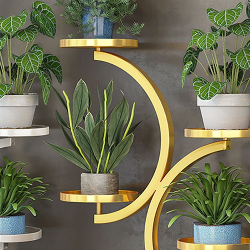 Circular Flower Plant Stand Modern Decoration Plant